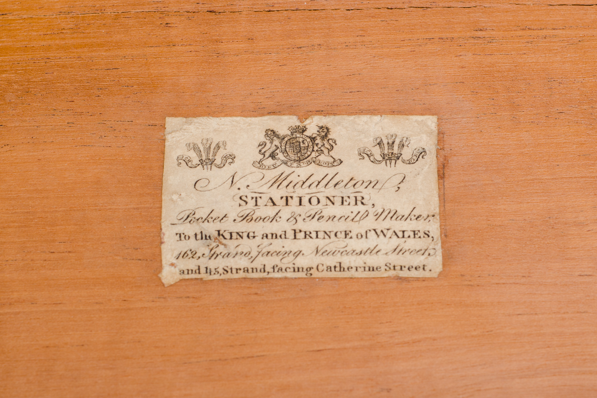 Satinwood Writing Box - Image 10