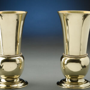 19th Century Brass Vases