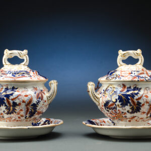 Pair of Copeland & Garrett Sauce Tureens