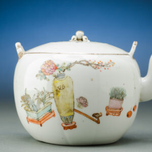 Antique Famille Teapot