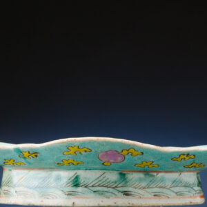 Antique Famille Rose Goose Plate