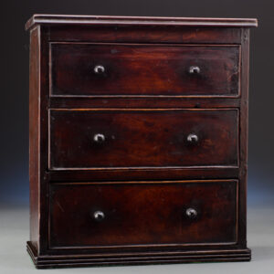 Mahogany Miniature Chest of Drawers