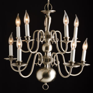 Pewter Chandelier