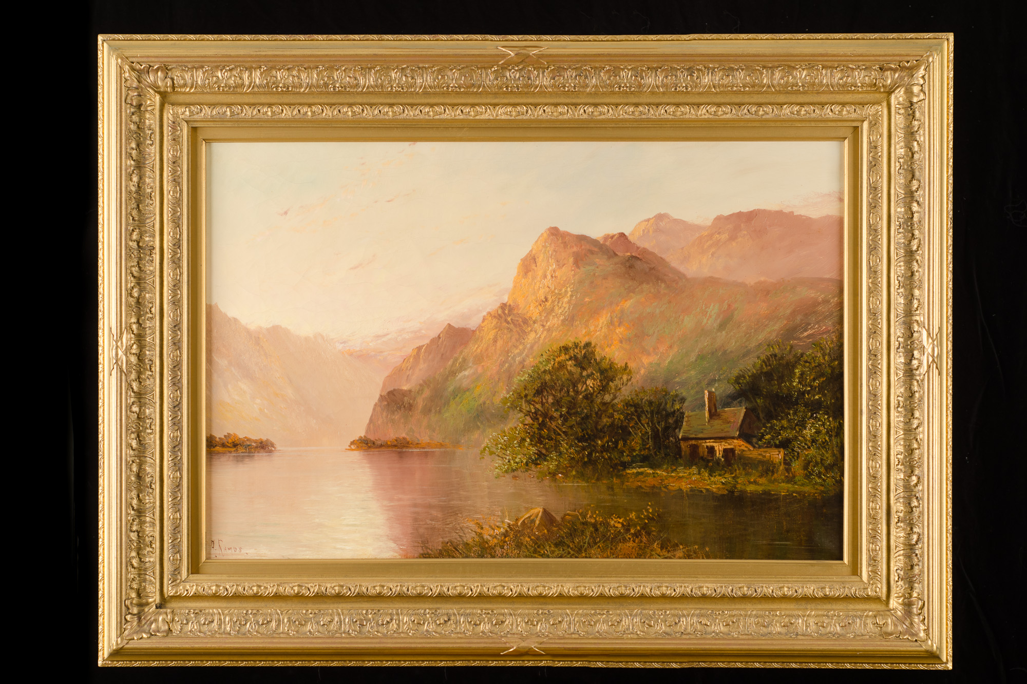 Highland Scene by A. Ramus