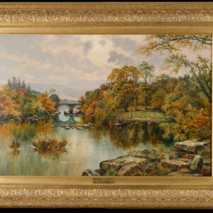 River Landscape by H.M. Livens