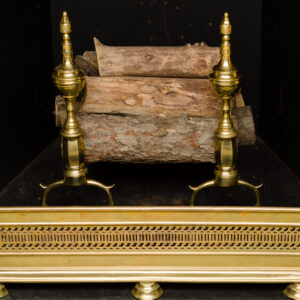 Brass Fender with Tray