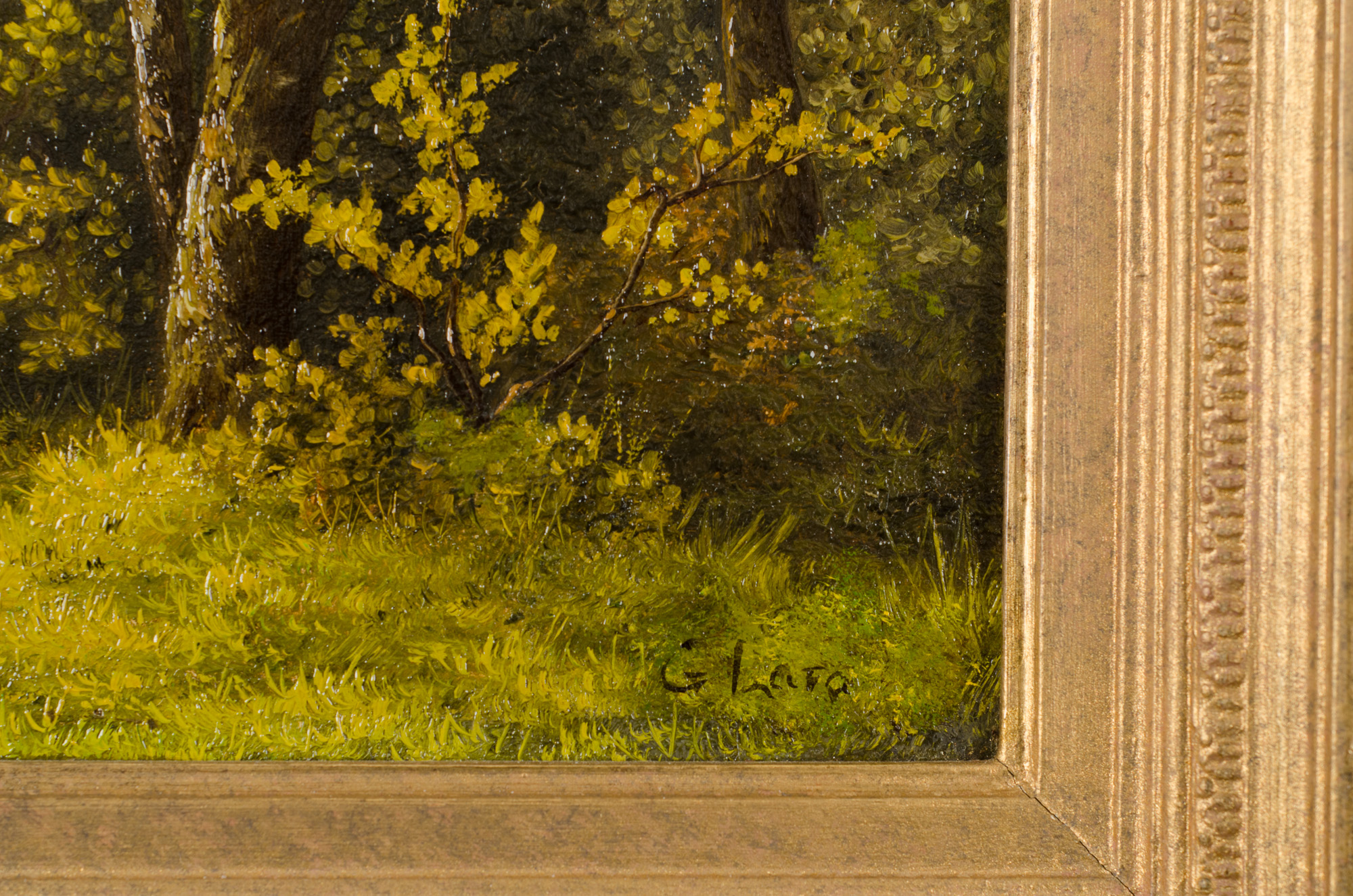 Pair of Country Scenes by G. Lara - Image 6