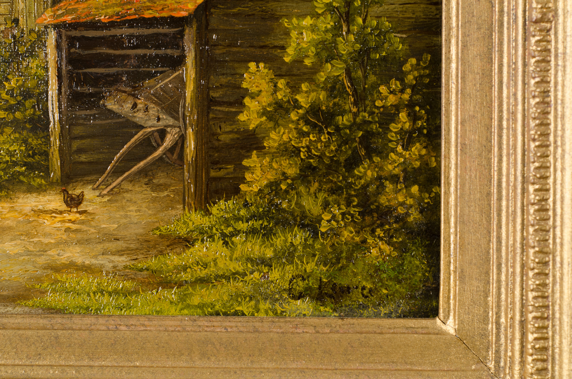 Pair of Country Scenes by G. Lara - Image 3