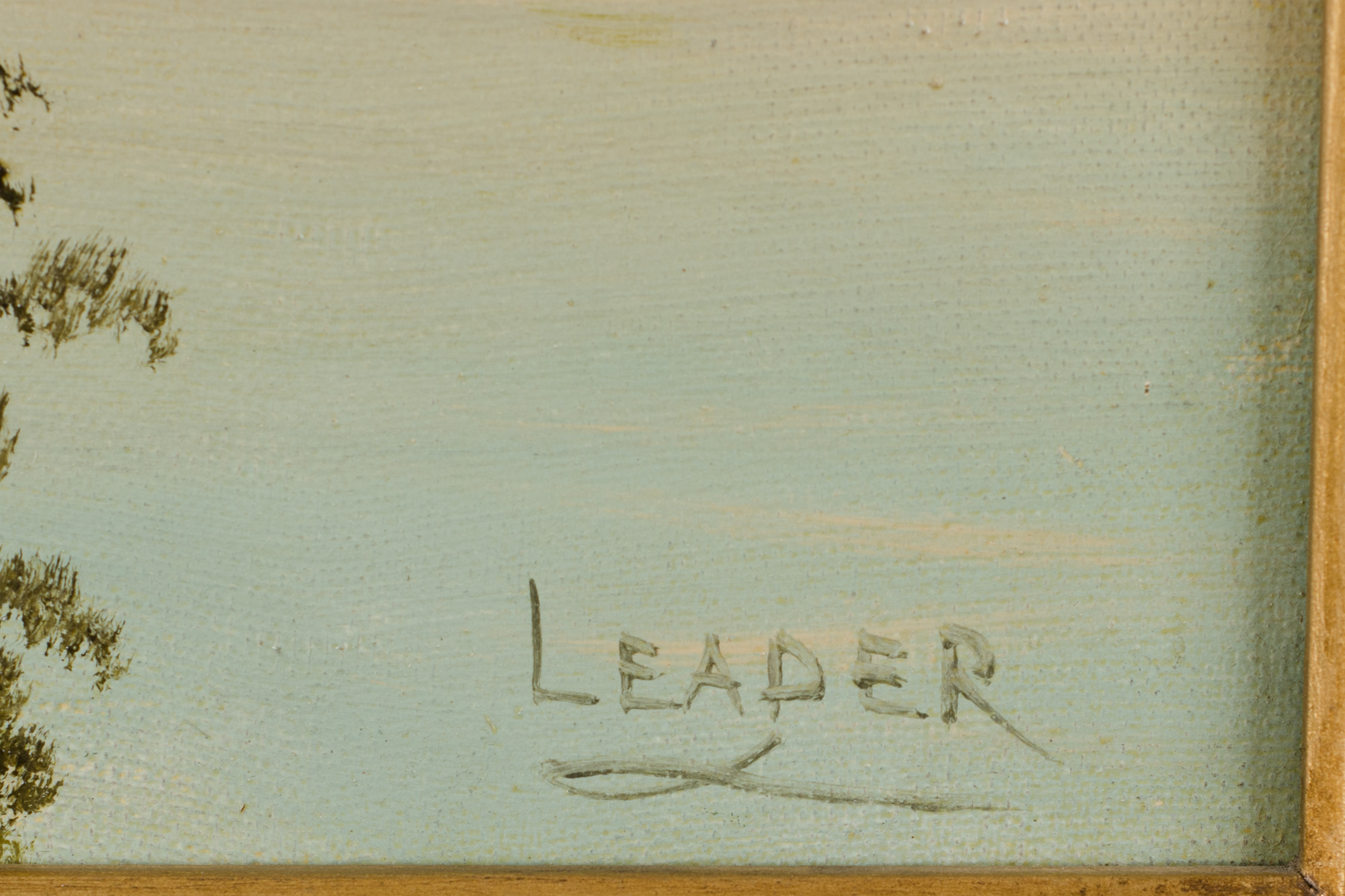 Pair of Oil on Canvas Mountain and Lake Scenes - Image 6