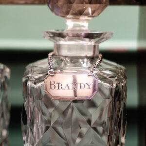 George III Brandy Bottle Ticket