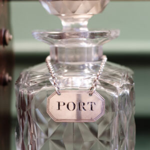 George III Port Bottle Ticket