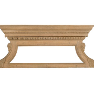 Oak Door Casing and Over Door