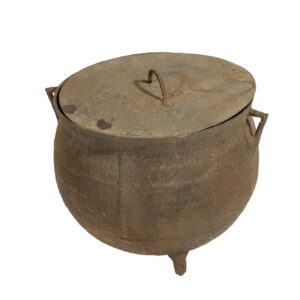 Cast Iron Pot with Lid and Handle