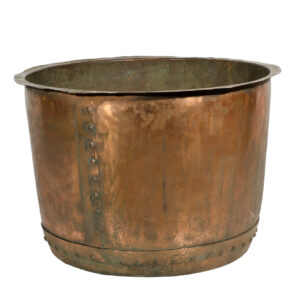 Large English Copper Cauldron