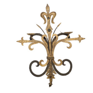 Fleur-de-lis Wall Sconce