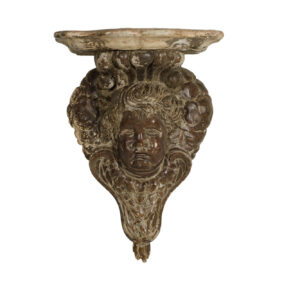 Cherub Garden Wall Shelf