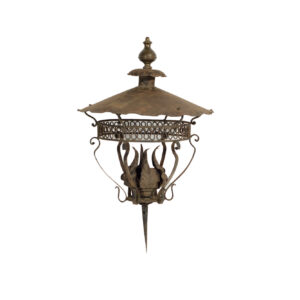 Wrought Iron Garden Lantern