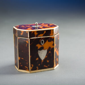 Quartetto Tortoise and Ivory Tea Caddy