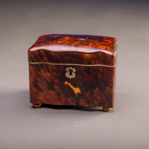 Tortoise & Ivory Dutch Tea Caddy