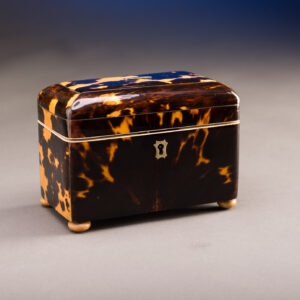Tortoise & Ivory Tea Caddy