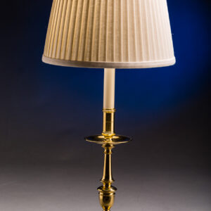 Brass Candlestick Lamp