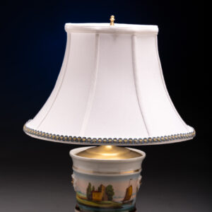 Old Paris Cache Pot Lamp
