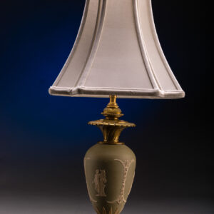 Wedgewood Type Oil Lamp