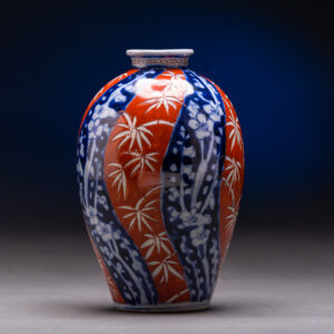 Unusual 7"h Imari Vase