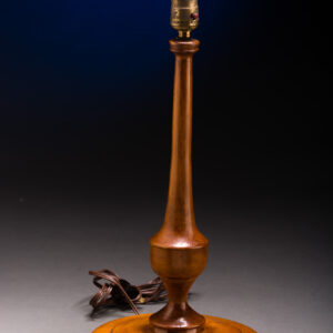 Turned Maple Cottage Lamp