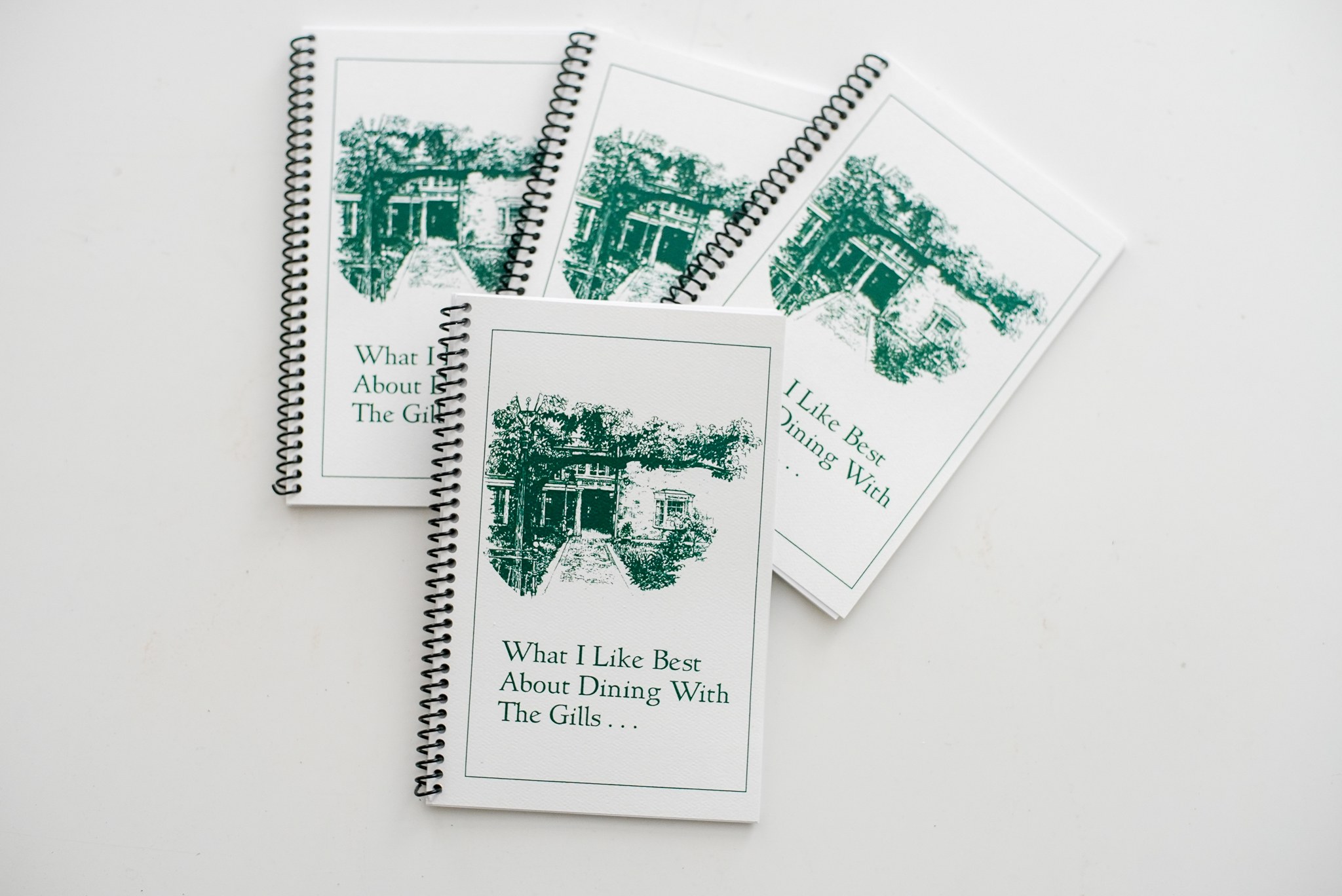 Four spiral-bound Science Hill cookbooks